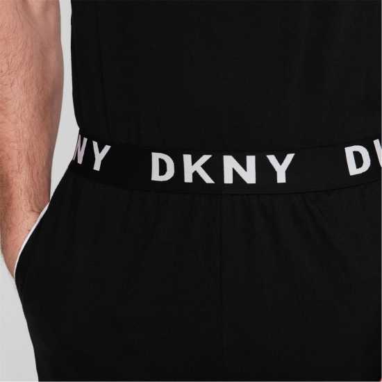 Dkny Мъжки Шорти Lounge Shorts Mens Черно Мъжки къси панталони