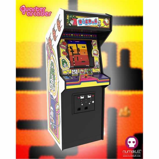 Numskull Dig Dug Quarter Scale Arcade Cabinet  Пинбол и игрови машини