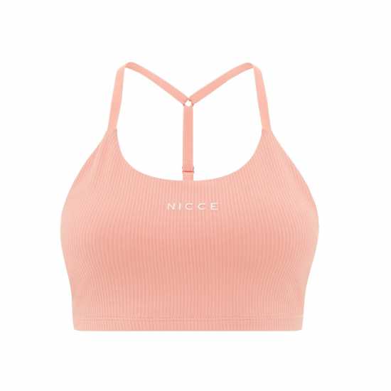 Nicce Womens Arla T Back Bra - Apricot Peach Абрикосова праска Дамско бельо