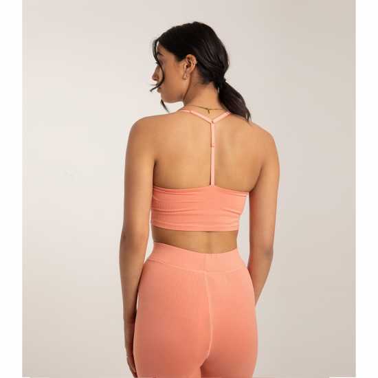 Nicce Womens Arla T Back Bra - Apricot Peach Абрикосова праска Дамско бельо