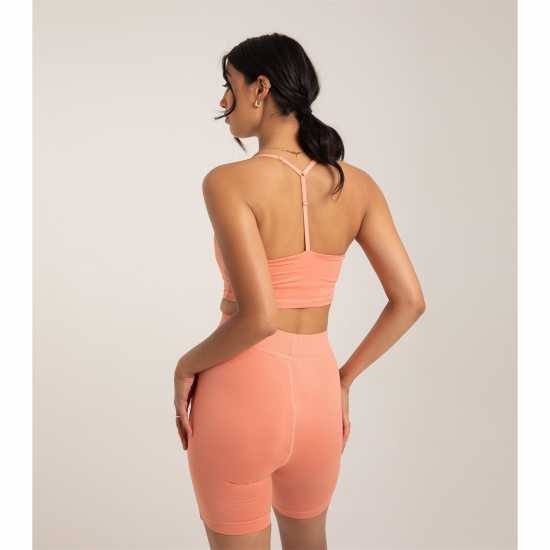 Nicce Womens Arla T Back Bra - Apricot Peach Абрикосова праска Дамско бельо