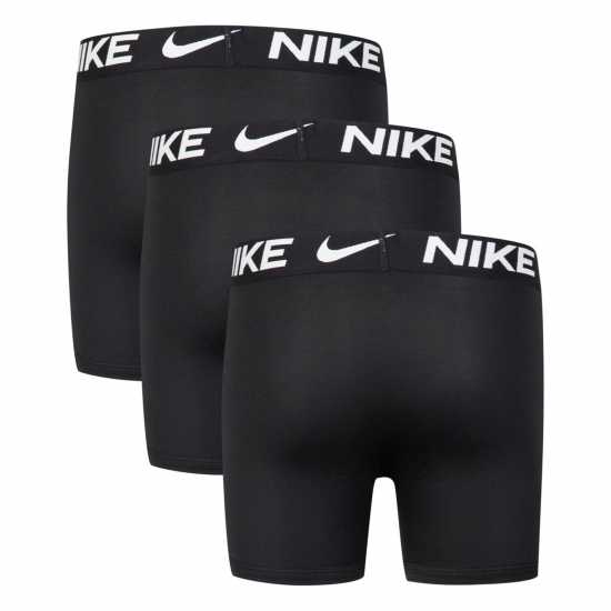 Nike Детски Боксерки Micro Brief 3 Pack Briefs Junior Boys Черно Детско бельо