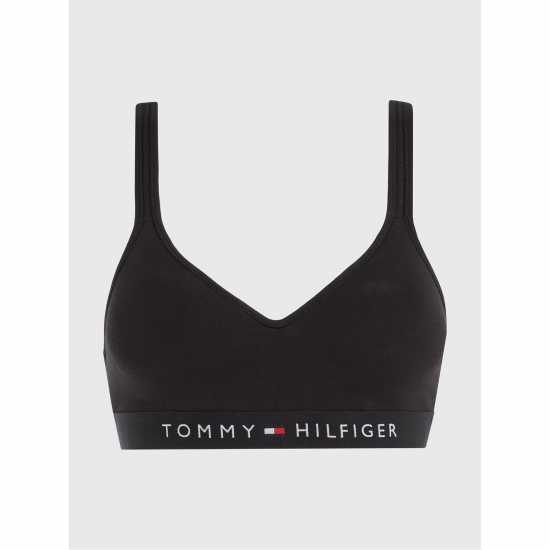 Tommy Hilfiger Original V Neck Bralette Черно 