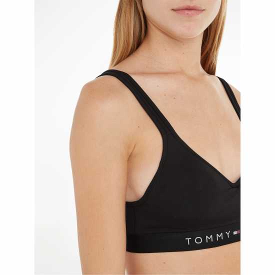 Tommy Hilfiger Original V Neck Bralette Черно 