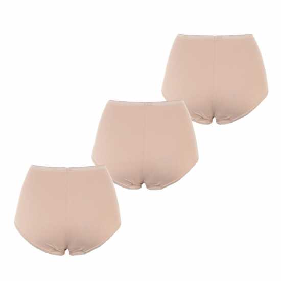 Sloggi 3 Pack Maxi Briefs Кожа 0026 Sloggi