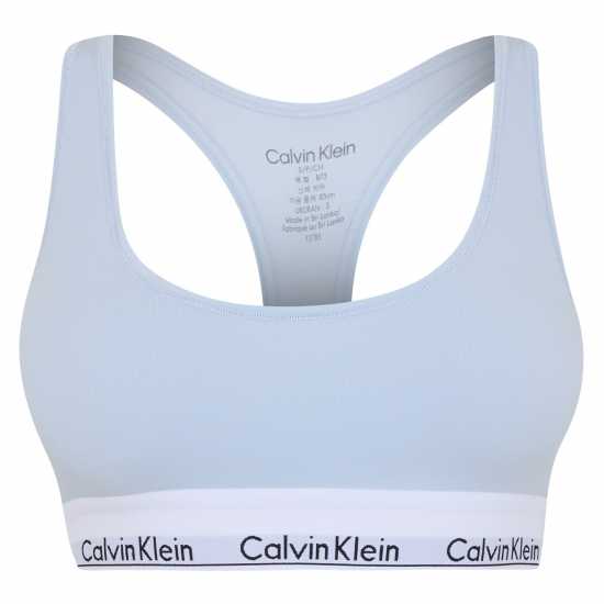 Calvin Klein Modern Cotton Logo Bralette Плен Ер Дамско бельо