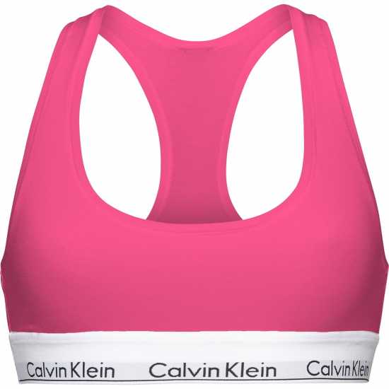 Calvin Klein Modern Cotton Logo Bralette Ягода Сорб Дамско бельо