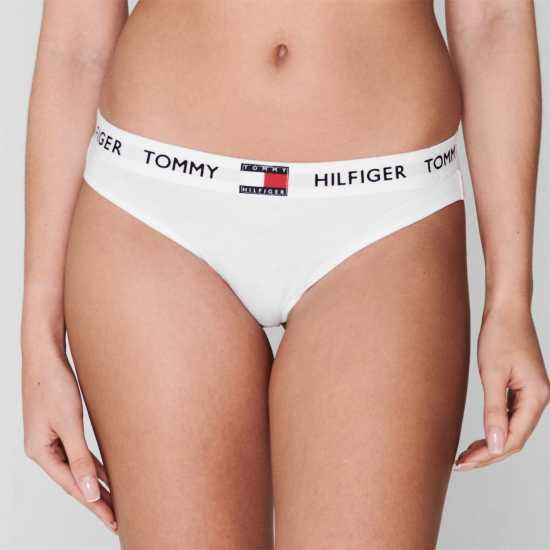 Tommy Hilfiger 85 Cotton Bikini Briefs Клас Бяло YCD 