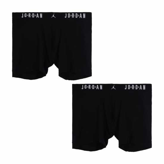 Air Jordan Cotton Core 3Pk Junior Boys Черно Детско бельо