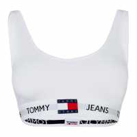 Tommy Hilfiger Tommy Bodywear Unlined Bralette Бяло 