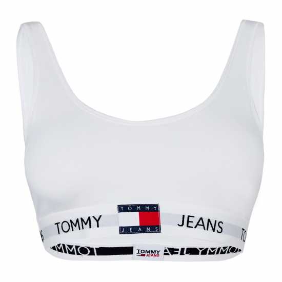 Tommy Hilfiger Tommy Bodywear Unlined Bralette Бяло 