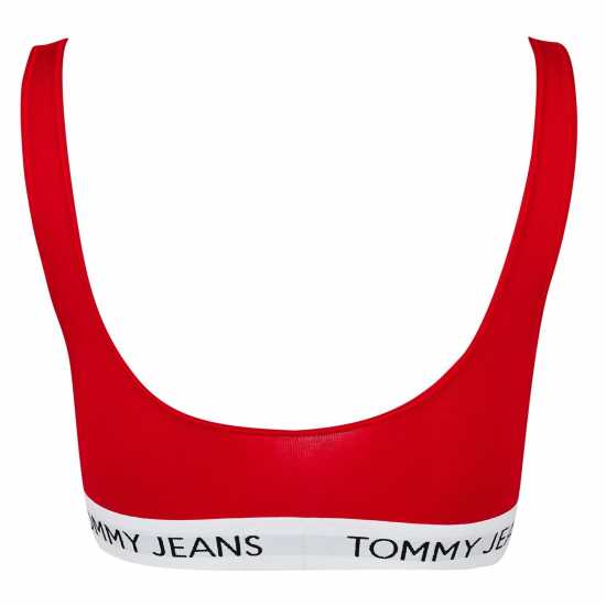 Tommy Hilfiger Tommy Bodywear Unlined Bralette Дълбок Красно 