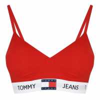 Tommy Hilfiger Bralette Lift Дълбок Красно 