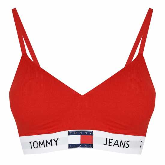 Tommy Hilfiger Bralette Lift Дълбок Красно 