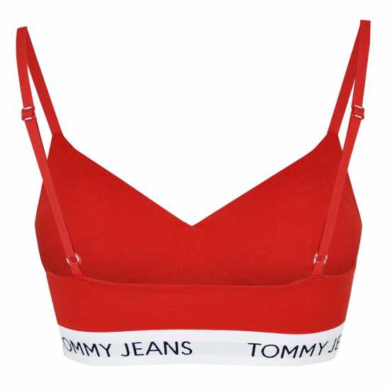 Tommy Hilfiger Bralette Lift Дълбок Красно 