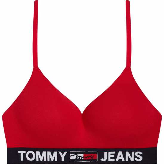 Tommy Hilfiger Jeans Bralette Основен червен 