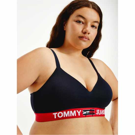 Tommy Hilfiger Jeans Bralette Пустинно небе DW5 