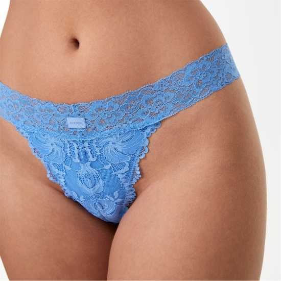 Jack Wills Daisy Thong Марина Синьо Дамско бельо