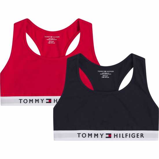 Tommy Hilfiger 2 Pack Logo Bra  