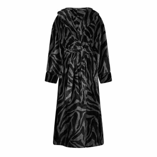 Biba Cosy Maxi Robe Зебра Печат Дамски пижами