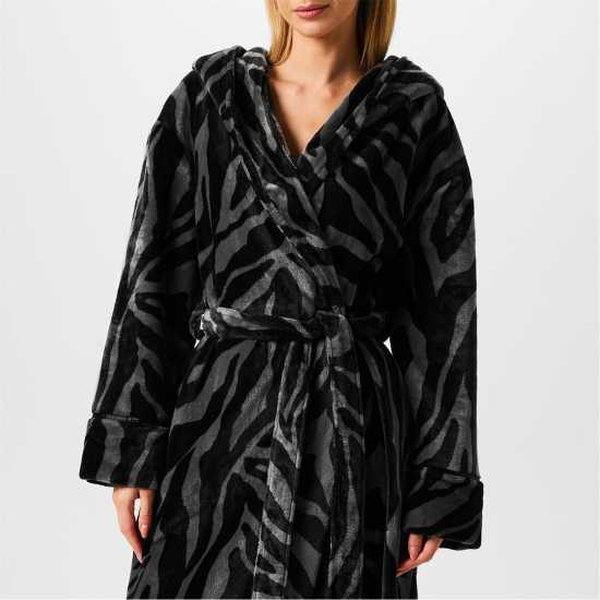 Biba Cosy Maxi Robe Зебра Печат Дамски пижами