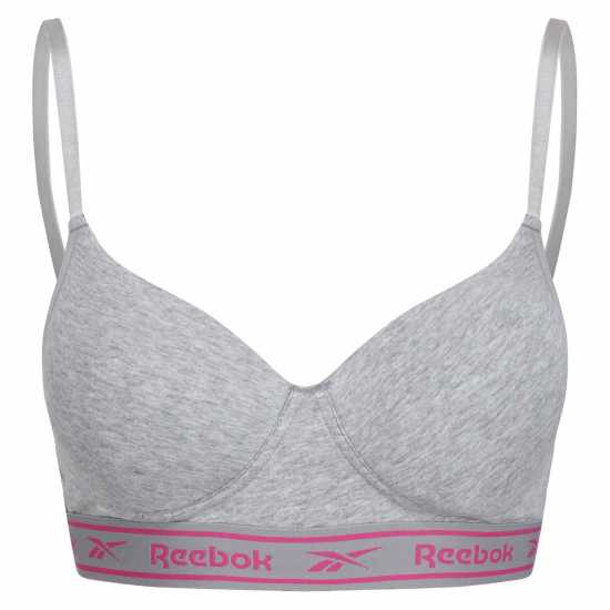 Reebok Pansy Bra Womens Сиво Дамско бельо