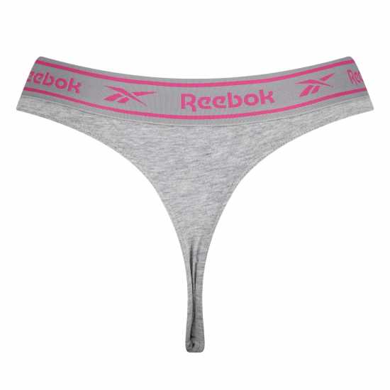 Reebok 3 Pack Pansy Thongs Womens  Дамско бельо