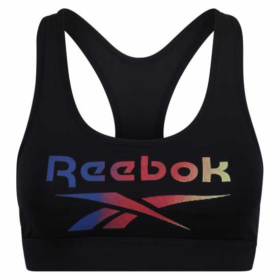 Reebok Gina Crop Top Womens Черно Дамско бельо