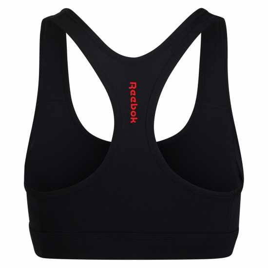 Reebok Gina Crop Top Womens Черно Дамско бельо