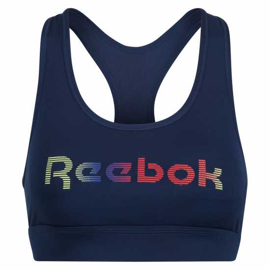 Reebok Gina Crop Top Womens Синьо Дамско бельо