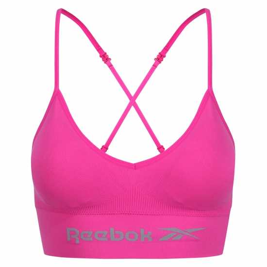 Reebok Terri Cotton Bra Womens Розово Дамско бельо