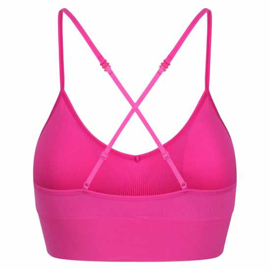 Reebok Terri Cotton Bra Womens Розово Дамско бельо