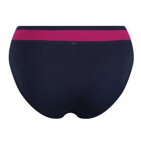 Reebok 3 Pack Bona Briefs Womens Розово Дамско бельо