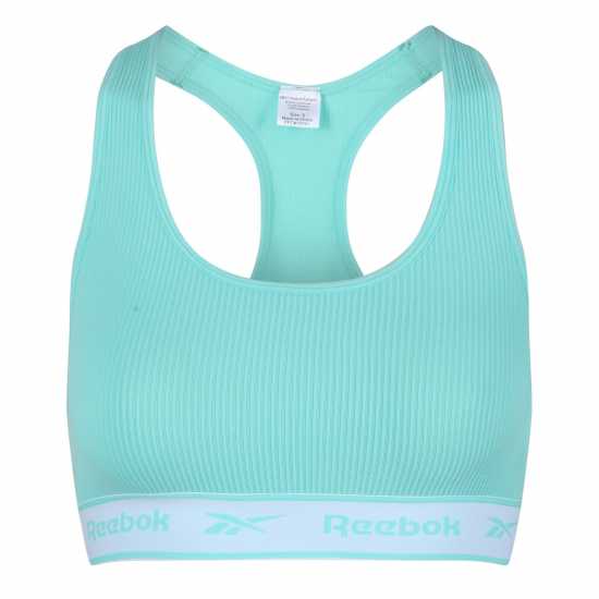 Reebok Angie Crop Top Womens Пиксел мента Дамско бельо