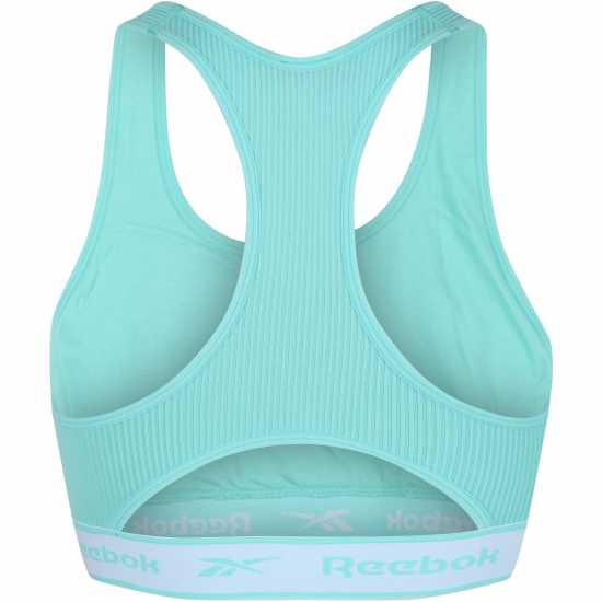 Reebok Angie Crop Top Womens Пиксел мента Дамско бельо