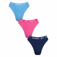 Reebok 3 Pack Corna Thongs Womens  Дамско бельо