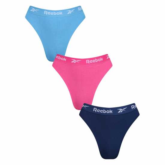 Reebok 3 Pack Corna Thongs Womens  Дамско бельо