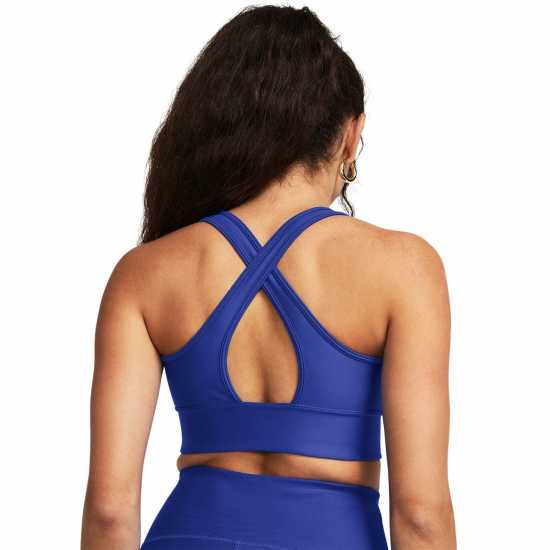 Under Armour Crossbck Long Bra Ld99 Синьо Спортни сутиени