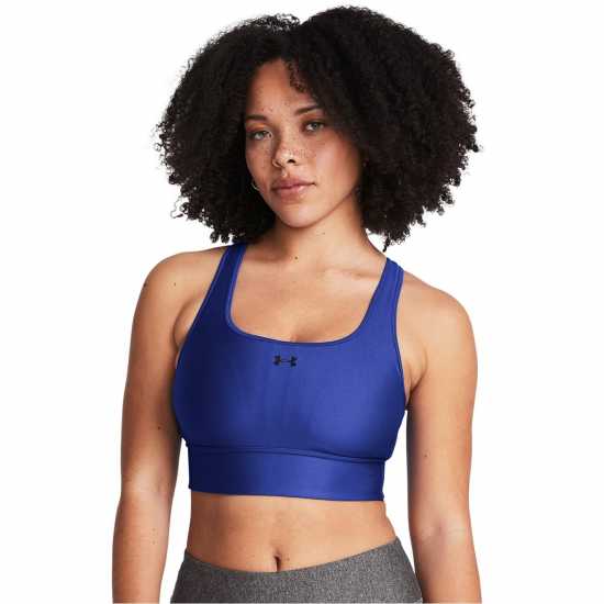 Under Armour Crossbck Long Bra Ld99 Синьо Спортни сутиени