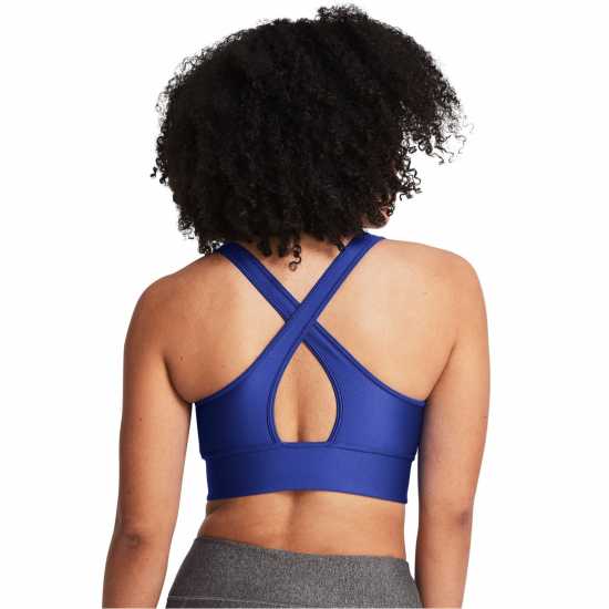 Under Armour Crossbck Long Bra Ld99 Синьо Спортни сутиени