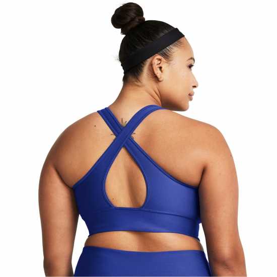 Under Armour Crossbck Long Bra Ld99 Blue Спортни сутиени