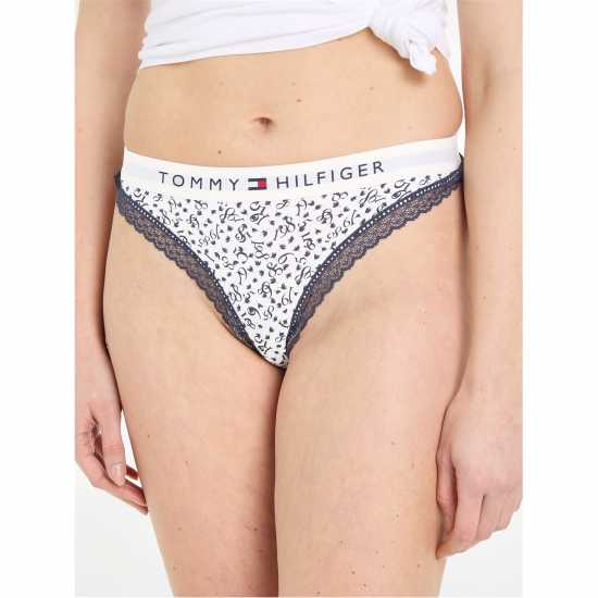 Tommy Hilfiger Thong Print 1986 Печат 