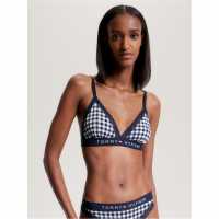 Tommy Hilfiger Triangle Bra Print Гингъм 