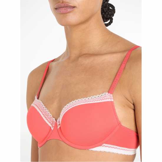 Tommy Hilfiger Demi Bra Розово Ранно 