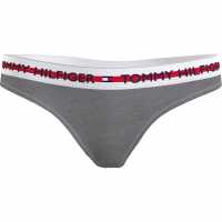 Tommy Hilfiger Thong Средно сиво ХийтПД5 