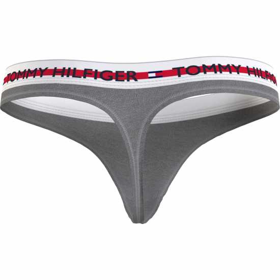 Tommy Hilfiger Thong Средно сиво ХийтПД5 