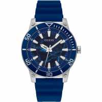 Guess Gents  Quartz Blue Active Life Watch Gw0420G1  