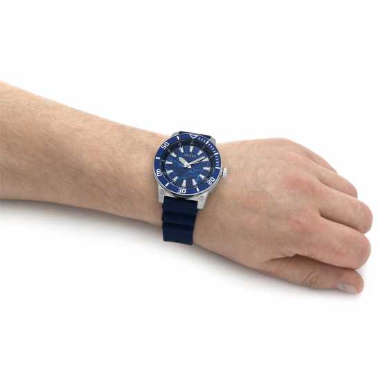 Guess Gents  Quartz Blue Active Life Watch Gw0420G1  