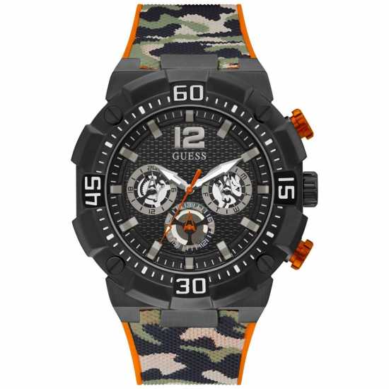 Guess Navigator Sport Camo Black Watch Gw0264G2  