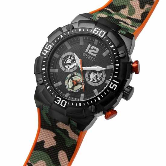 Guess Navigator Sport Camo Black Watch Gw0264G2  